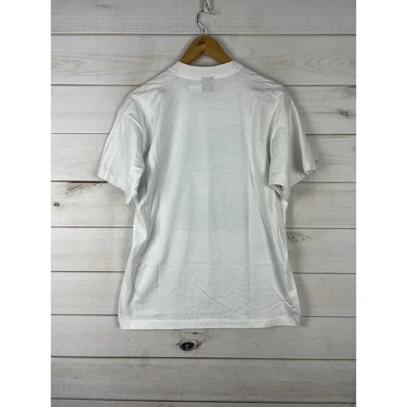 Vintage Screen Stars Best Moo Steppin Shirt Mens XL White Cow Graphic Tee 90s - Picture 2 of 8